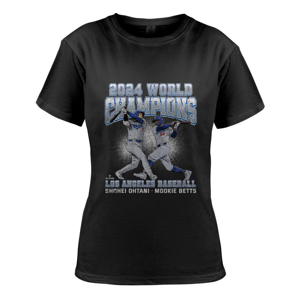 2024 Los Angeles World Champions Ohtani, Betts MLBPA T-Shirt