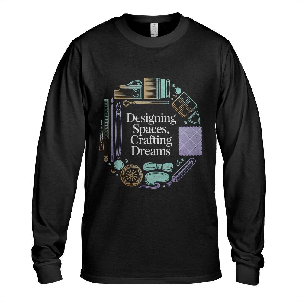 Designing Spaces for Interior Design Lovers Long Sleeve T-Shirt