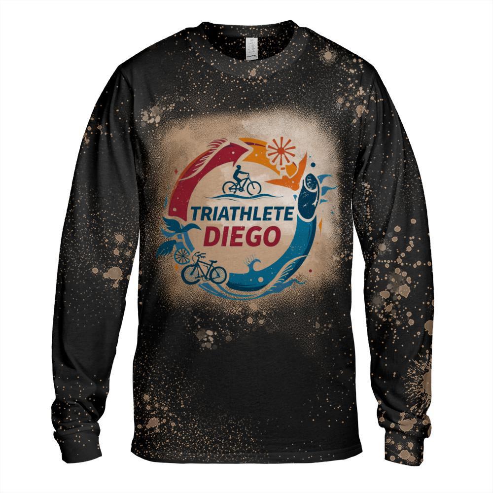 Dynamic Triathlete Diego - Swim, Bike, Run Classic T-Shirt