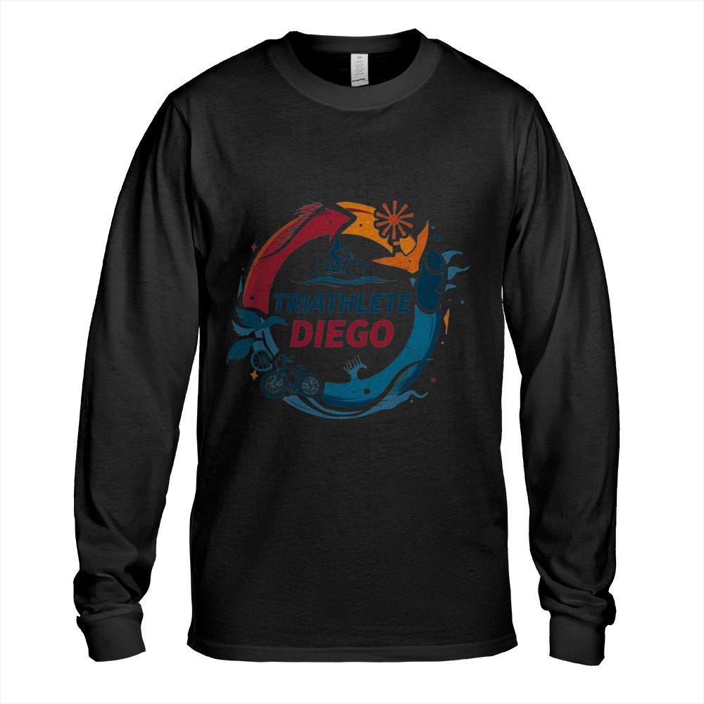 Dynamic Triathlete Diego - Swim, Bike, Run Classic T-Shirt