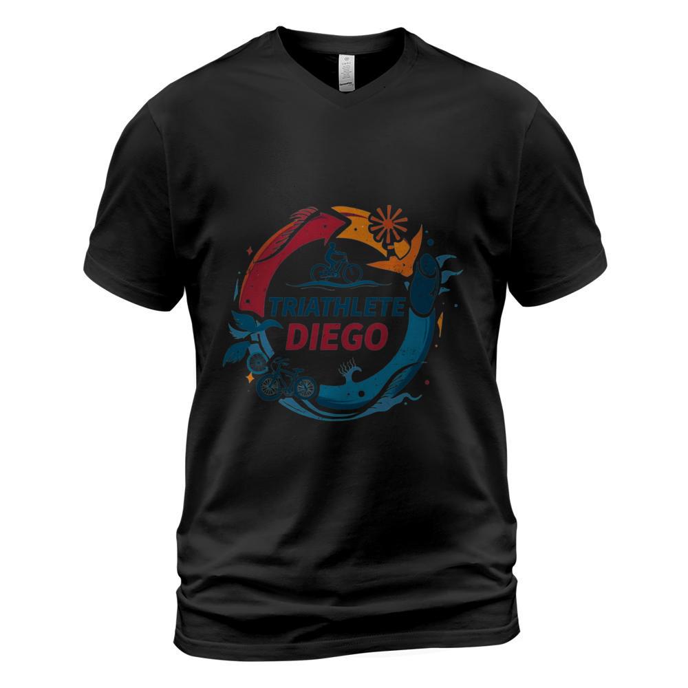 Dynamic Triathlete Diego - Swim, Bike, Run Classic T-Shirt