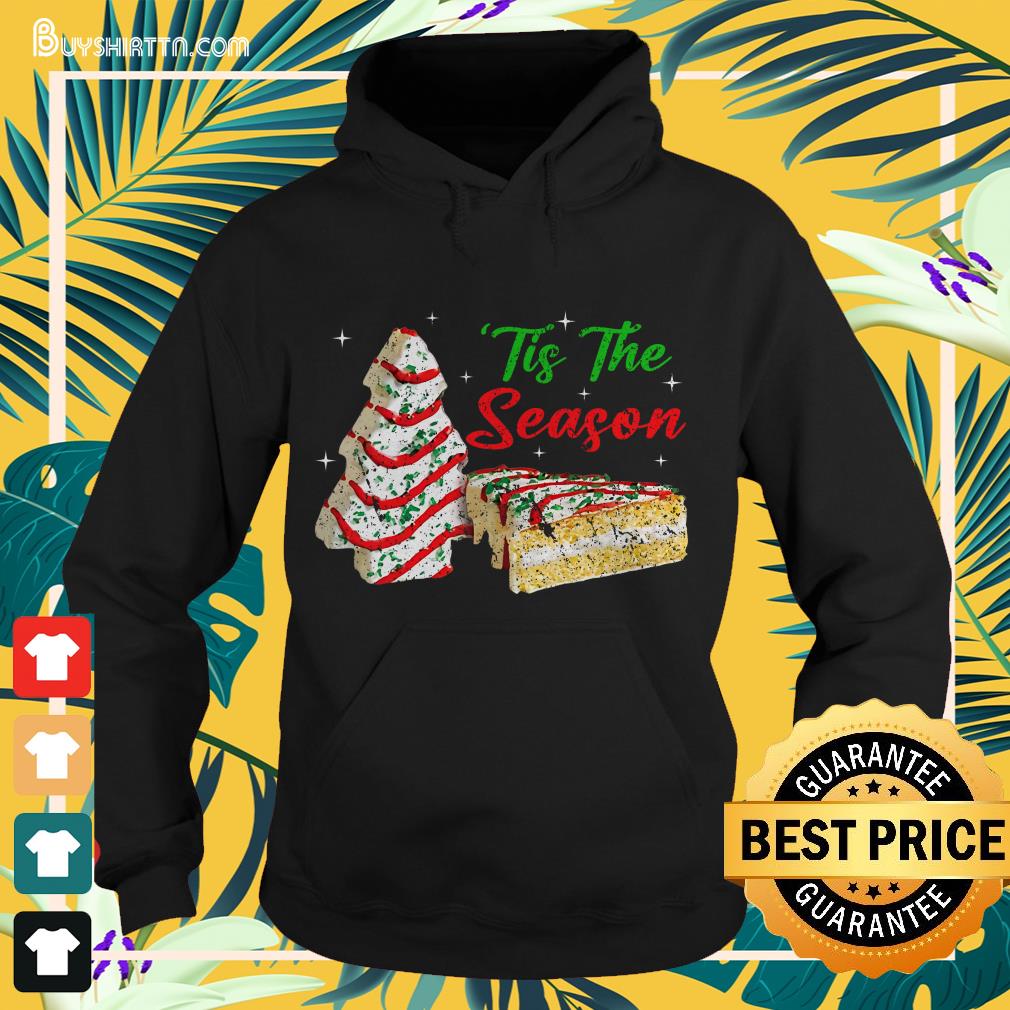 Funny Tis The Season Design Christmas Tree Cakes Debbie T-Shirt