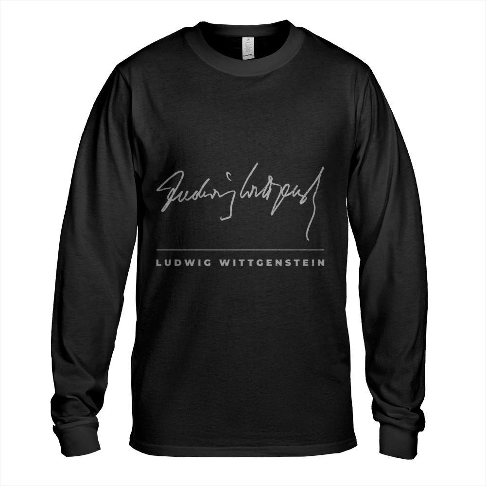 Ludwig Wittgenstein signature t-shirt Classic T-Shirt