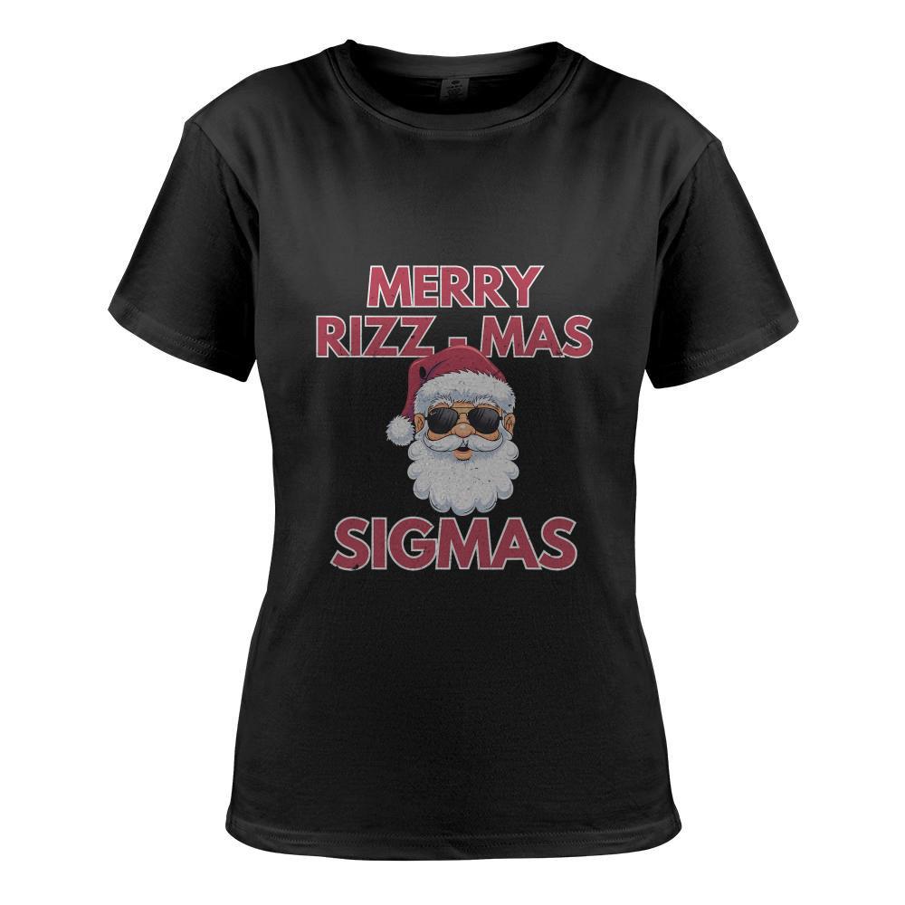 Merry Rizz Mas Sigmas- Gen Alpha Middle School Christmas T-Shirt