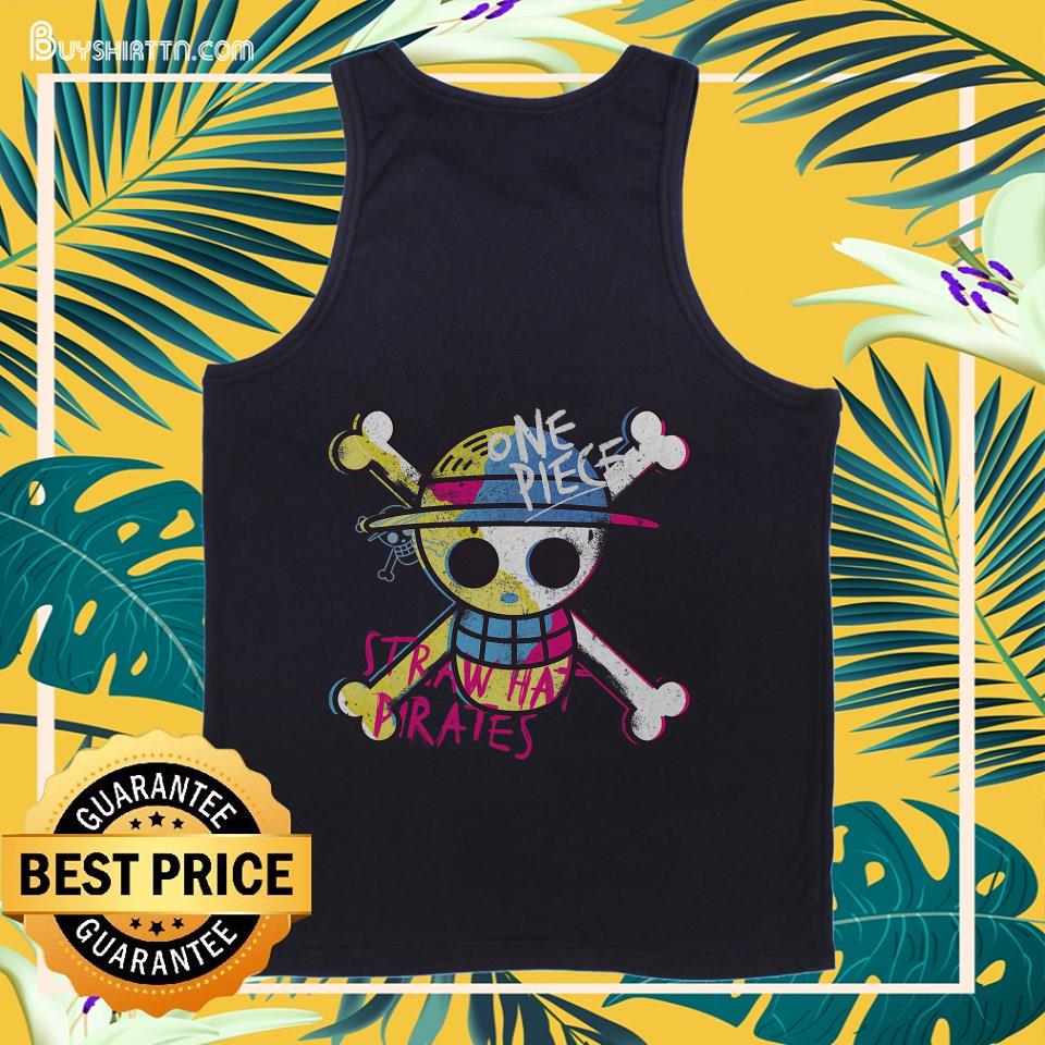 One Piece Straw Hat Pirates Colour Logo Monkey D Luffy T-Shirt