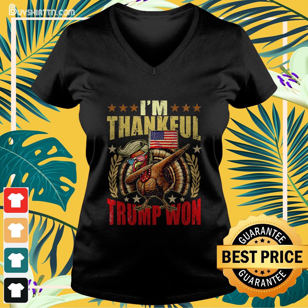 Trump Make Thanksgiving Great Again I'm Thankful Trump Won T-Shirt