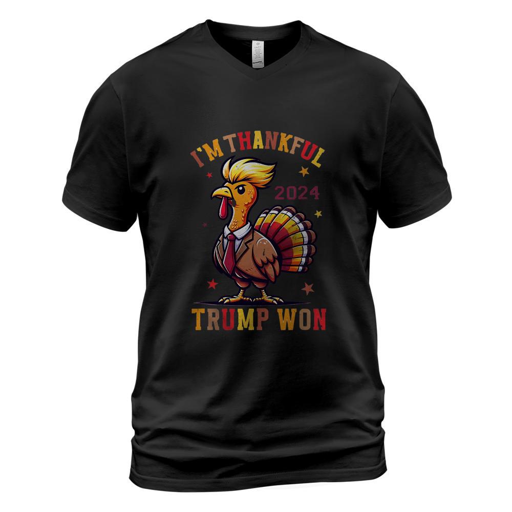 Trump Thanksgiving - I'm Thankful Trump Won 2024 T-Shirt