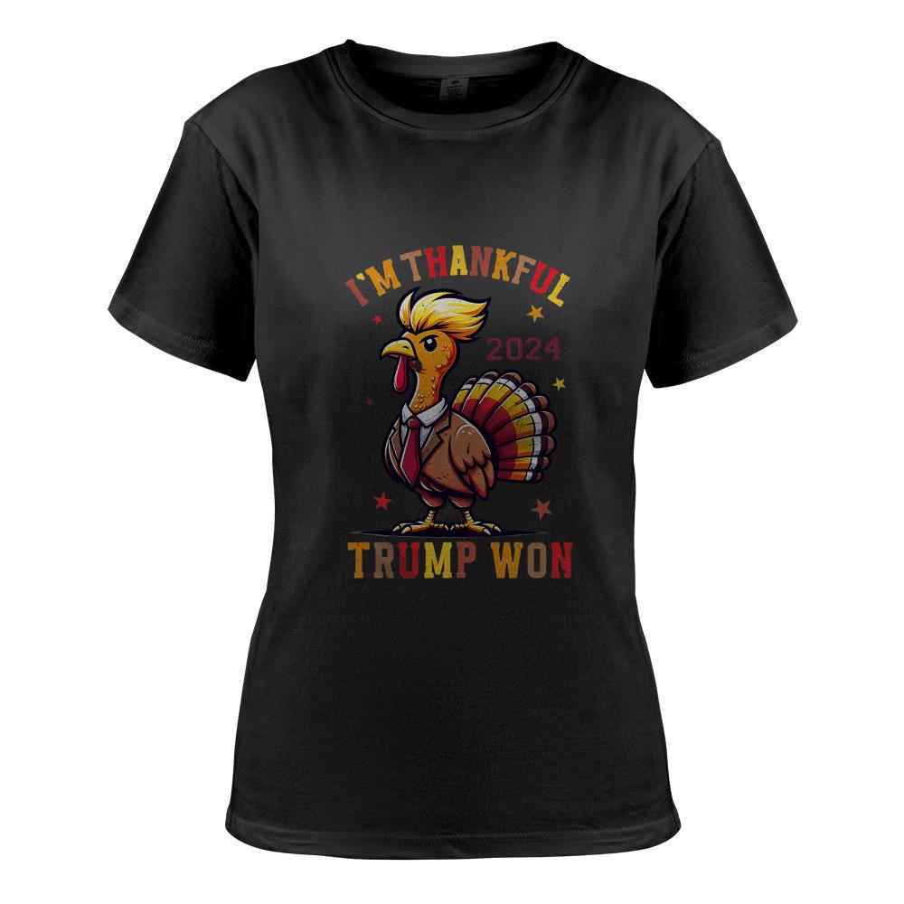 Trump Thanksgiving - I'm Thankful Trump Won 2024 T-Shirt