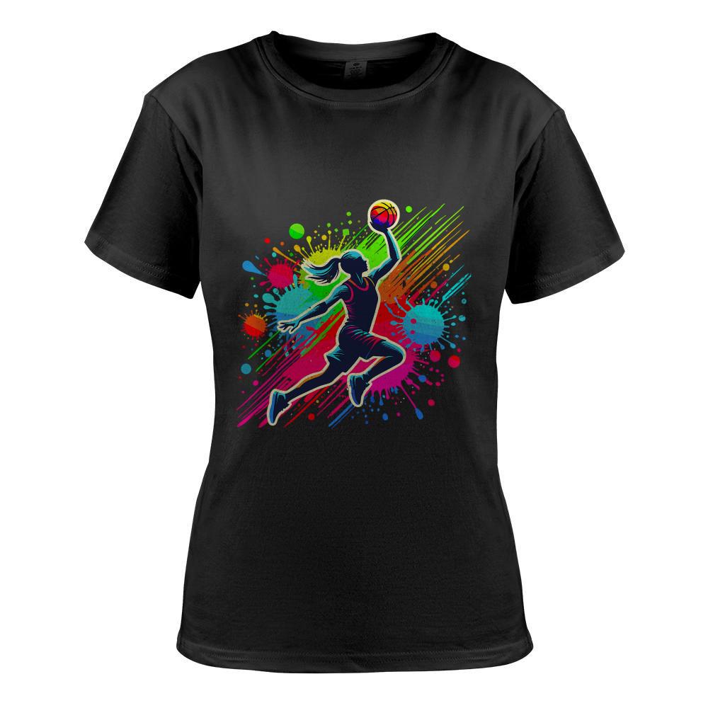 Basketball Player Girl T-Shirt