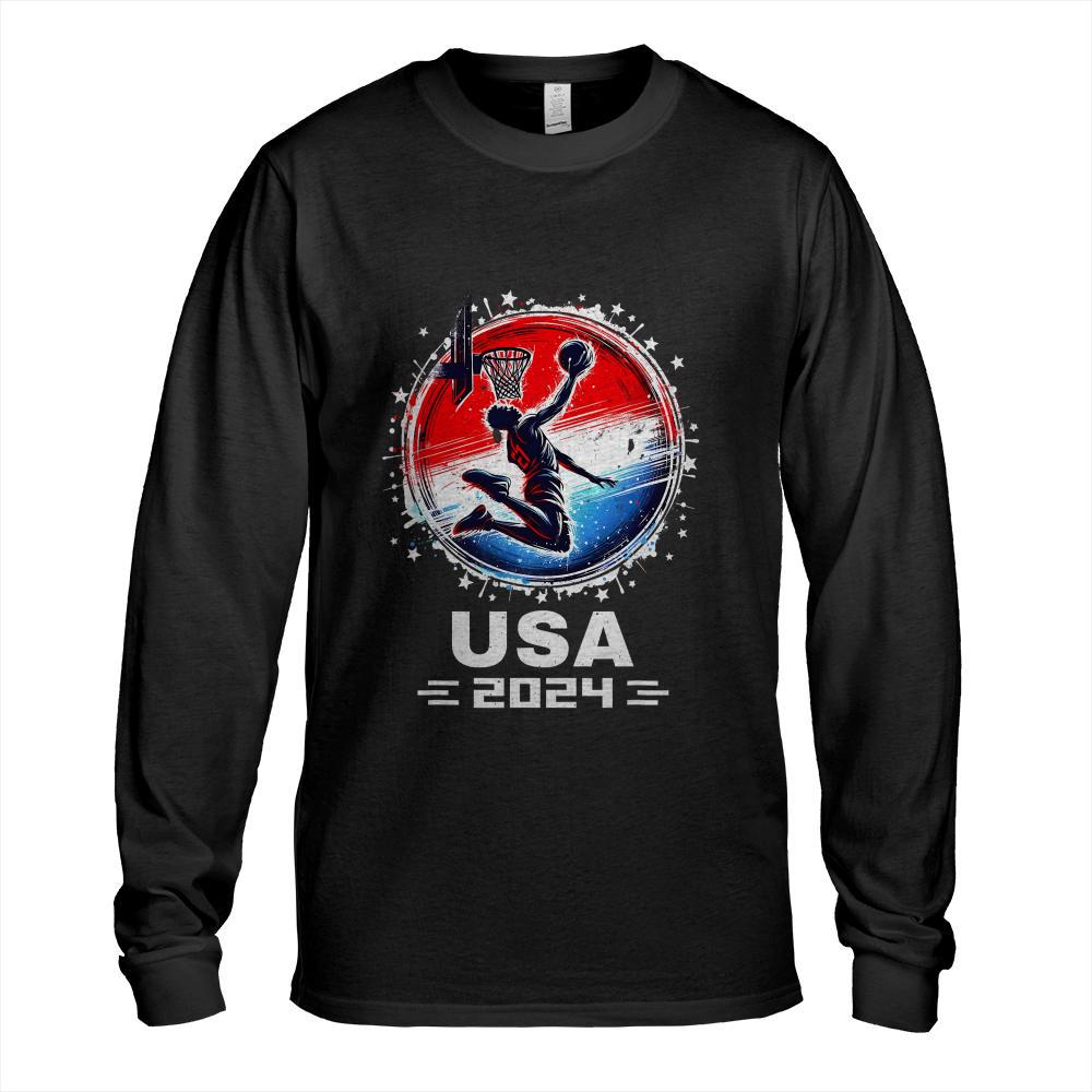 Basketball Team 2024 Basketball Apparel 2024 USA Team 2024 T-Shirt