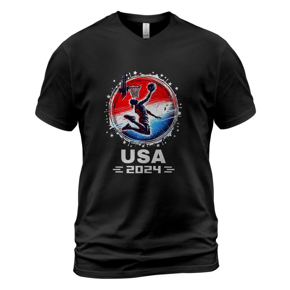 Basketball Team 2024 Basketball Apparel 2024 USA Team 2024 T-Shirt