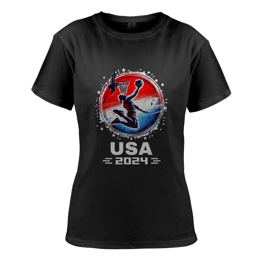 Basketball Team 2024 Basketball Apparel 2024 USA Team 2024 T-Shirt