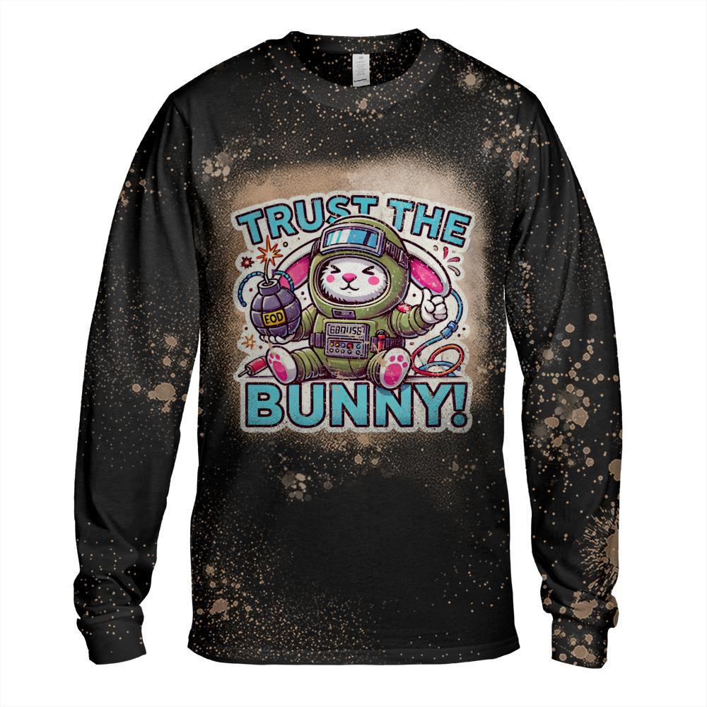 Fuzzy Cute EOD Bunny Sticker Design Classic T-Shirt