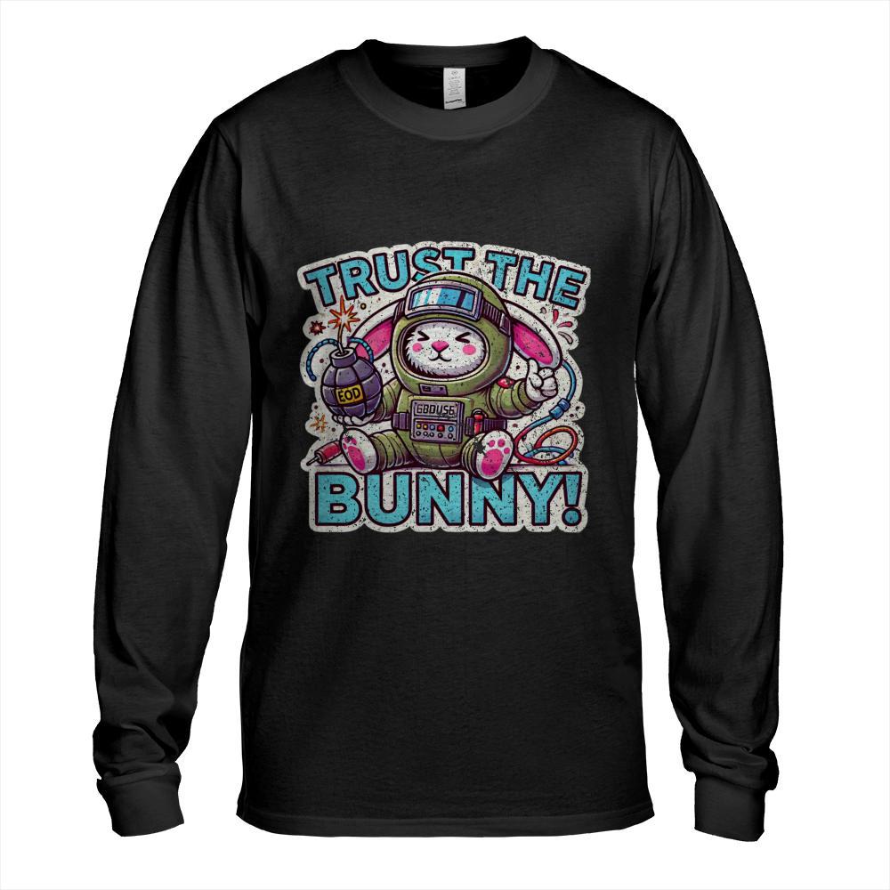 Fuzzy Cute EOD Bunny Sticker Design Classic T-Shirt