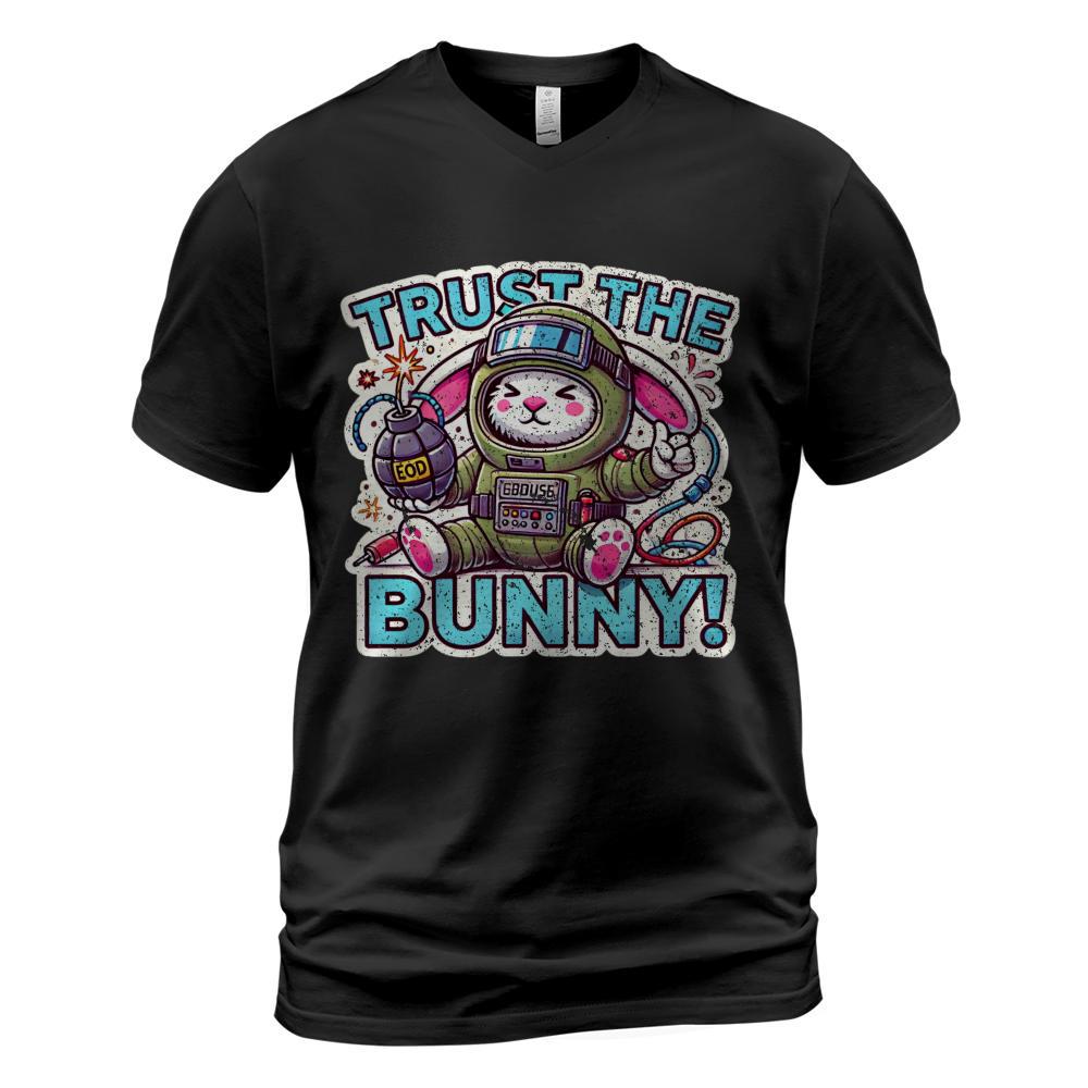 Fuzzy Cute EOD Bunny Sticker Design Classic T-Shirt