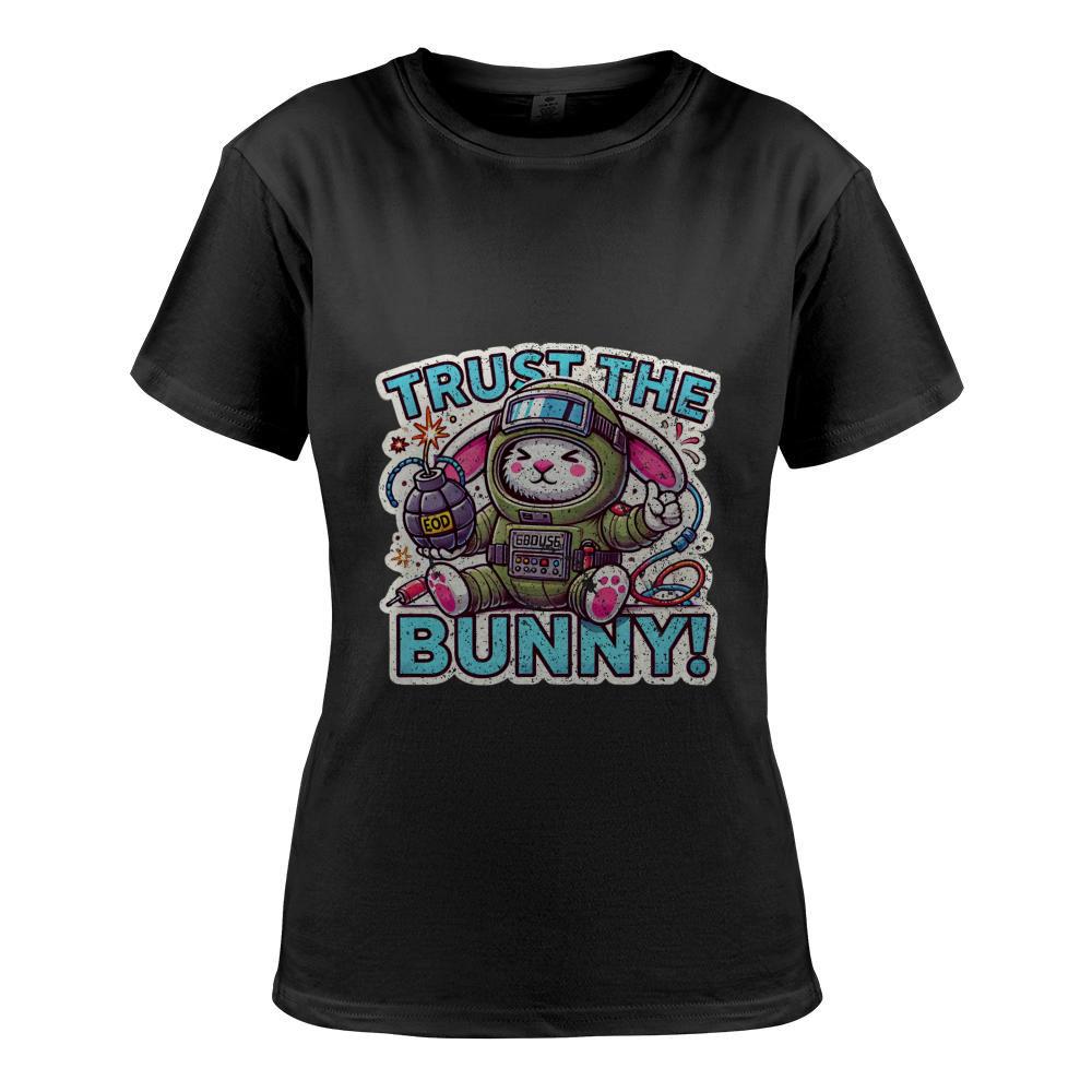 Fuzzy Cute EOD Bunny Sticker Design Classic T-Shirt