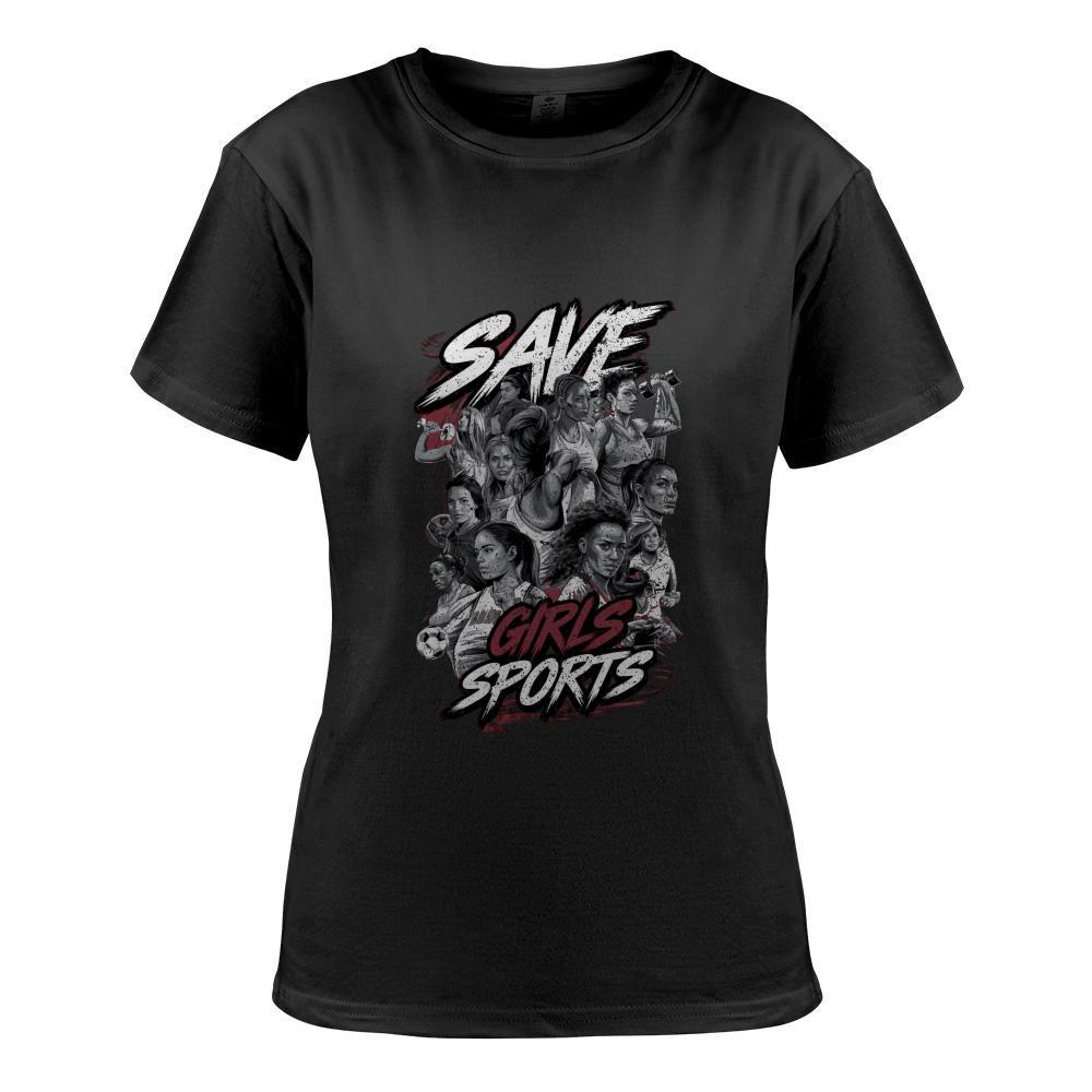 Save Girls Sports Female Athletes Classic T-Shirt