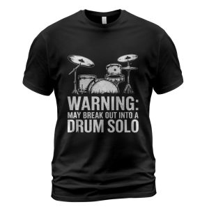 Drums Design Drumset Drumming And Percussionist Drum Player T-Shirt