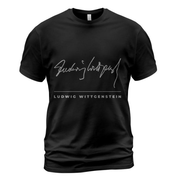 Ludwig Wittgenstein signature t-shirt Classic T-Shirt