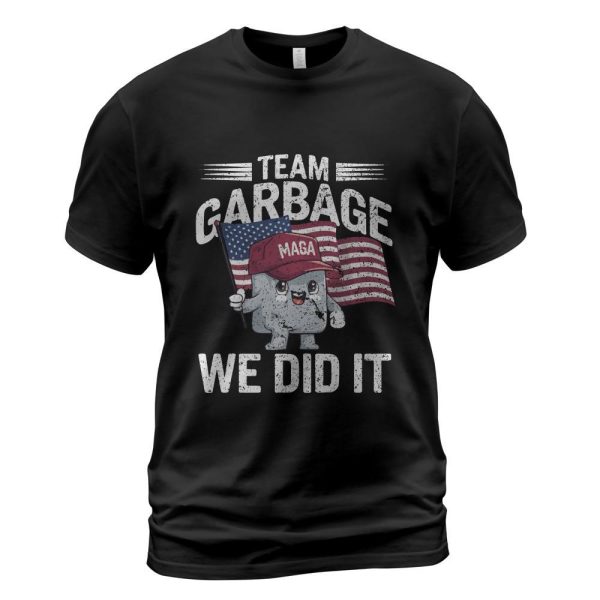 Trump 2024 Team Garbage victory - Trump 47th president Long Sleeve T-Shirt