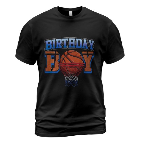 Basketball Bball Birthday Boy Family Matching Birthday Boy Long Sleeve T-Shirt