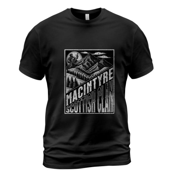 MacIntyre Scottish Clan Sword of Gaelic Kin Tank Top